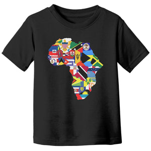 Africa Diaspora - Caribbean Edition - Kids Tshirt