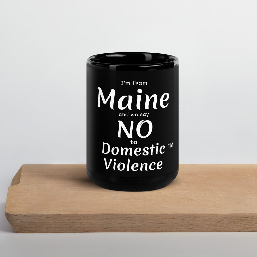 Black Glossy Mug