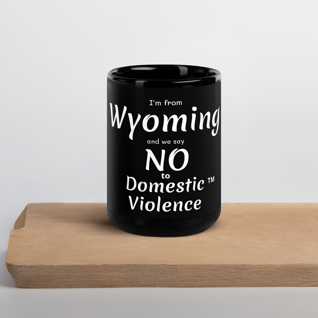 Black Glossy Mug