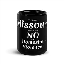 Black Glossy Mug - Missouri