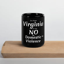Black Glossy Mug - Virginia