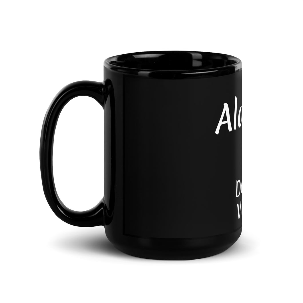 Black Glossy Mug - Alabama