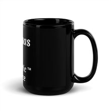 Black Glossy Mug