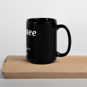 Black Glossy Mug - Tennessee