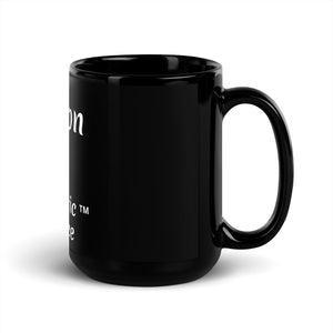 Black Glossy Mug - Oregon