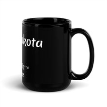 Black Glossy Mug - South Dakota