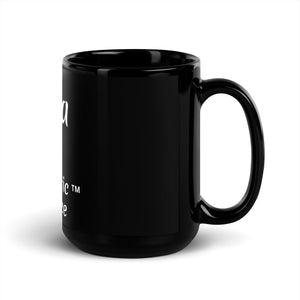 Black Glossy Mug - Iowa