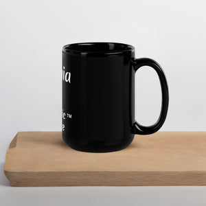 Black Glossy Mug - Virginia