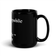 Black Glossy Mug - Dominican Republic