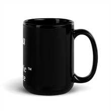 Black Glossy Mug - Aruba