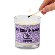 Glass jar soy wax candle - St. Kitts & Nevis