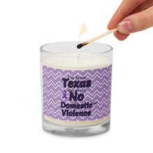 Glass jar soy wax candle - Texas