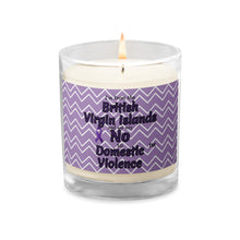 Glass jar soy wax candle - British Virgin Islands