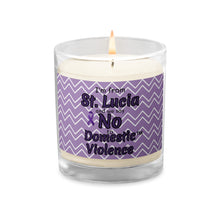Glass jar soy wax candle - St. Lucia