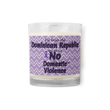 Glass jar soy wax candle - Dominican Republic