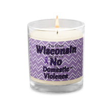 Glass jar soy wax candle - Wisconsin