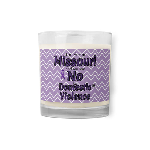 Glass jar soy wax candle - Missouri