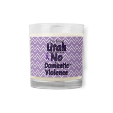 Glass jar soy wax candle - Utah