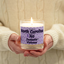 Glass jar soy wax candle - North Carolina