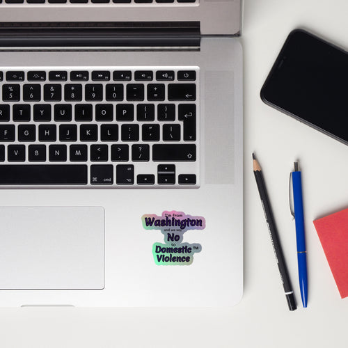 Holographic stickers - Washington