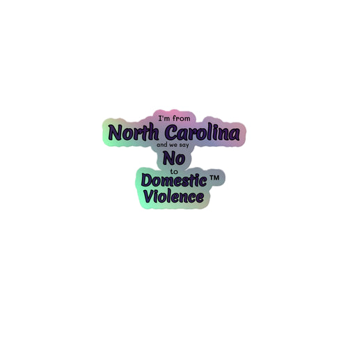 Holographic stickers - North Carolina