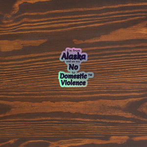 Holographic stickers - Alaska
