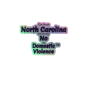 Holographic stickers - North Carolina