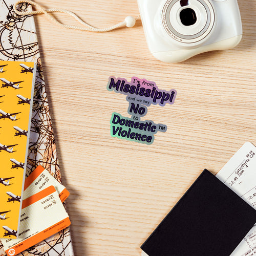 Holographic stickers - Mississippi