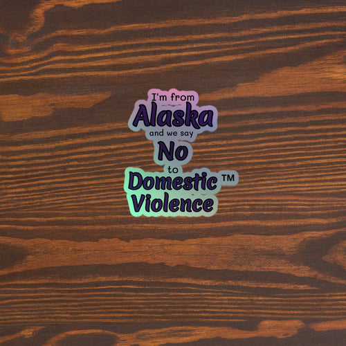 Holographic stickers - Alaska