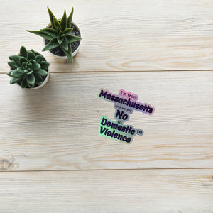 Holographic stickers - Massachusetts