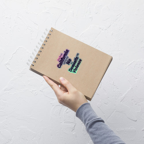 Holographic stickers - California