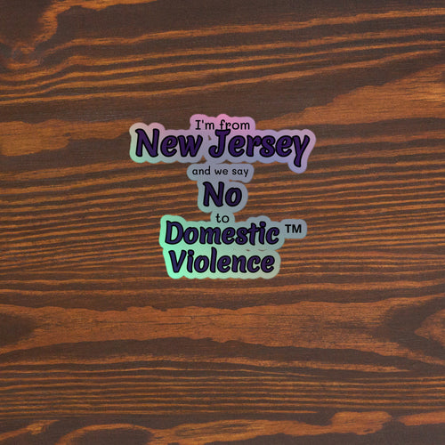 Holographic stickers - New Jersey