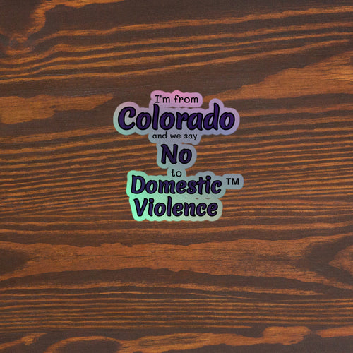 Holographic stickers - Colorado