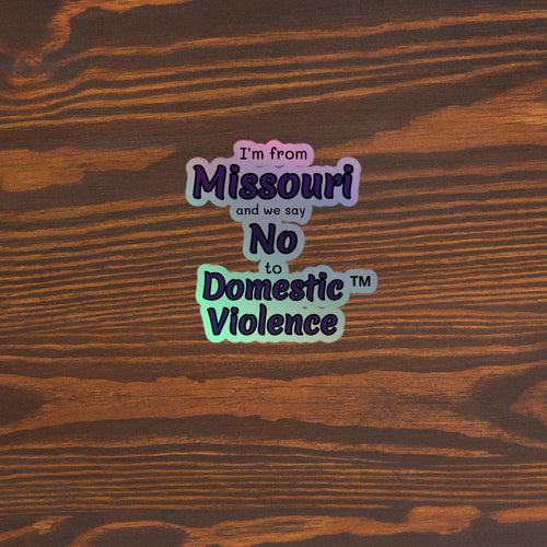 Holographic stickers - Missouri