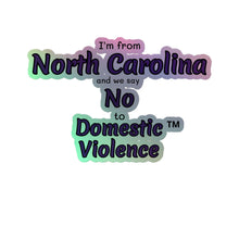 Holographic stickers - North Carolina