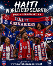Haiti Grenadiers Soccer/Futbol Scarf