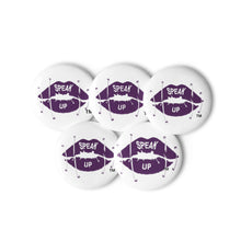 Set of Speak Up pin buttons