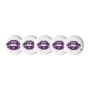 Set of Speak Up pin buttons