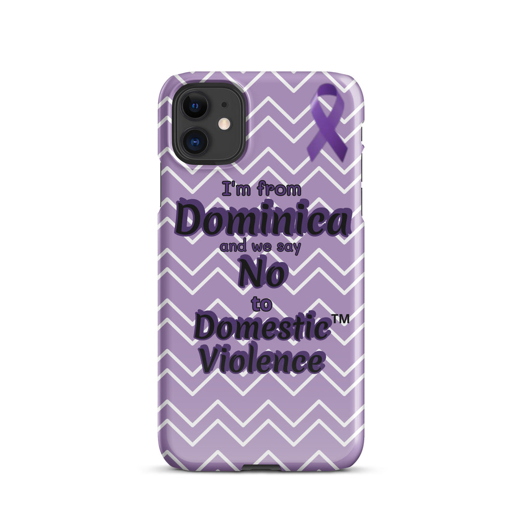 Snap case for iPhone® - Dominica