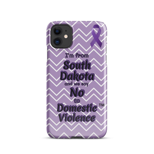 Snap case for iPhone® - South Dakota