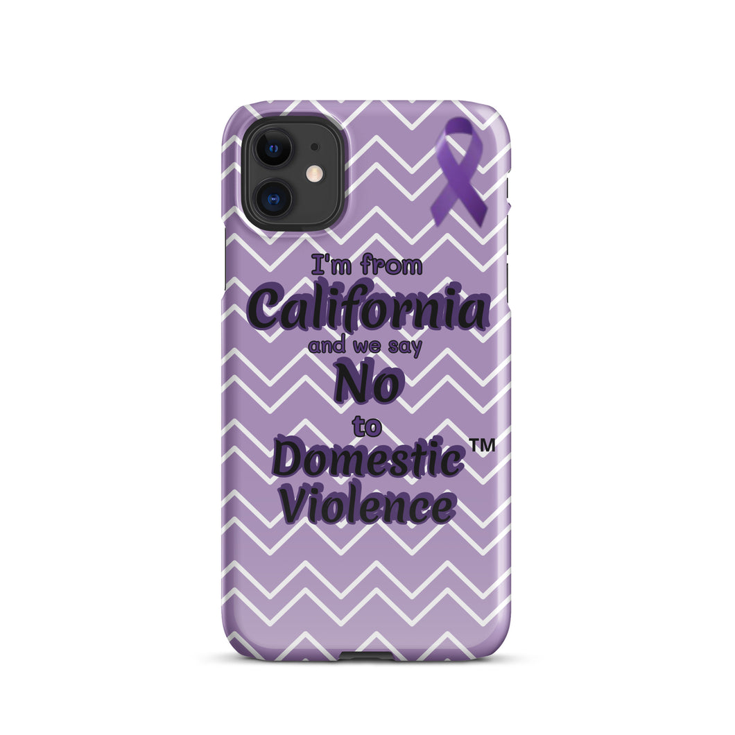 Snap case for iPhone® - California