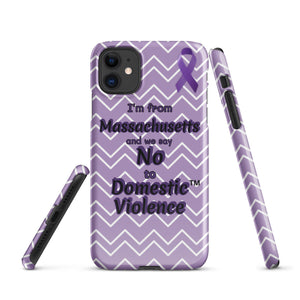 Snap case for iPhone® - Massachusetts