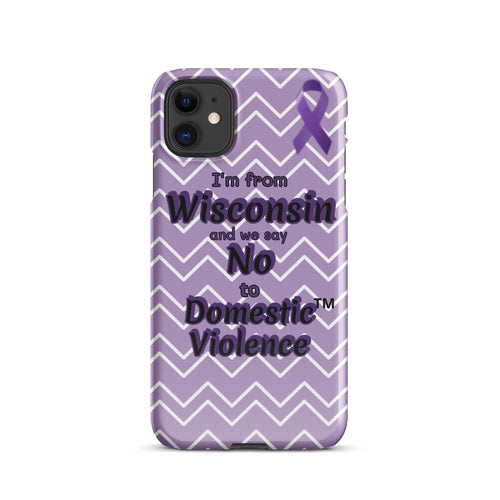 Snap case for iPhone® - Wisconsin