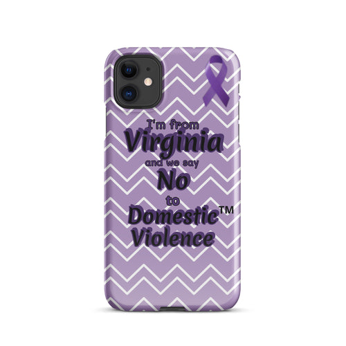 Snap case for iPhone® - Virginia