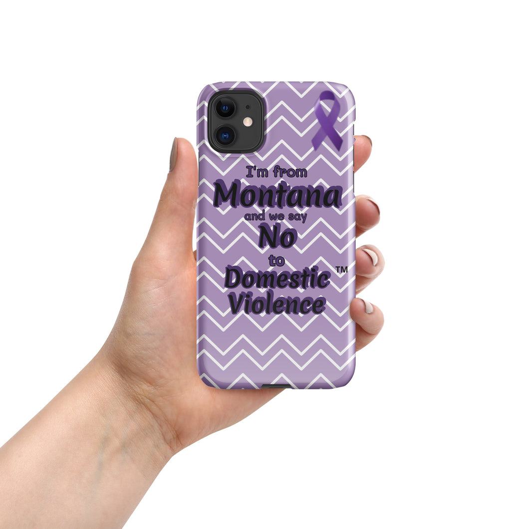 Snap case for iPhone® - Montana