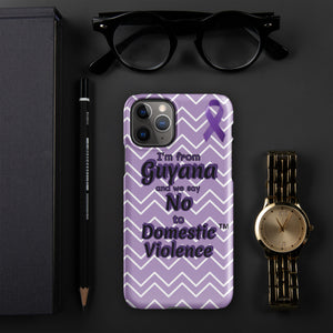 Snap case for iPhone® - Guyana