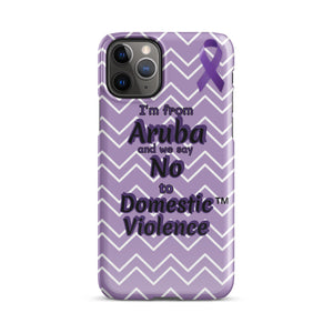 Snap case for iPhone® - Aruba