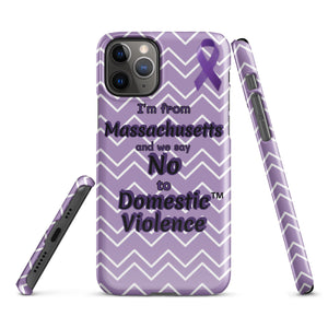 Snap case for iPhone® - Massachusetts