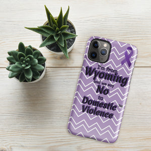 Snap case for iPhone® - Wyoming