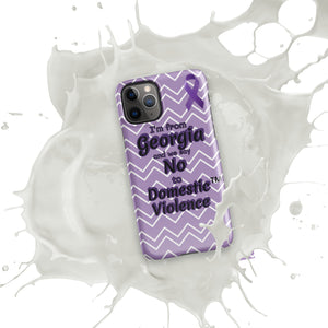 Snap case for iPhone® - Georgia